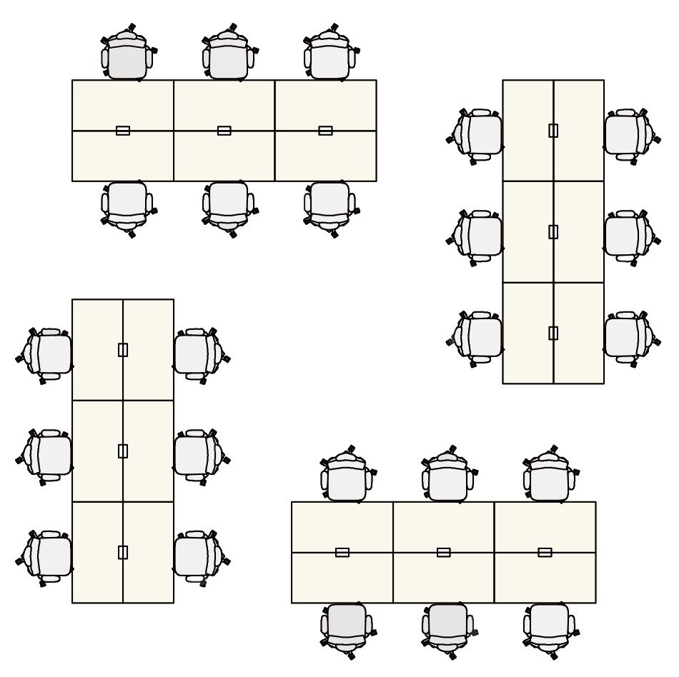オフィスのデスク配置の決め方は？配置のパターンや導入における注意点も解説
